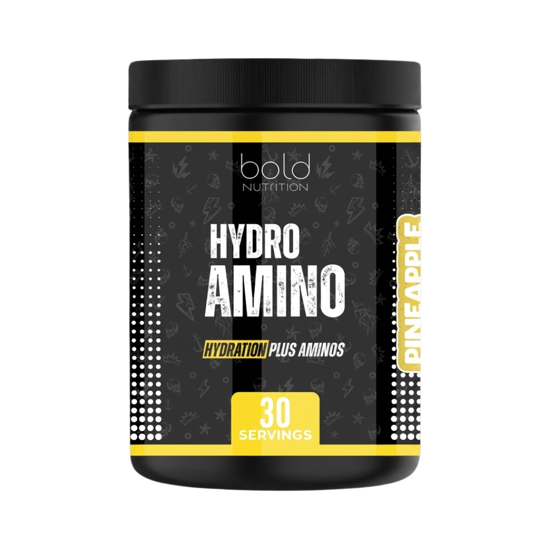 BOLD HydroAmino 30 Servings BCAA Glutamine & Electrolytes + FREE Creatine 50 Serving