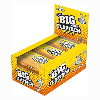 Muscle Moose The Big Protein Flapjack 12x100g Expiring Feb 2026