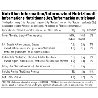 Per4m Isolate Zero 100% Whey Protein Isolate 2kg